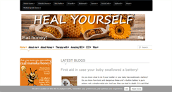 Desktop Screenshot of healthywithhoney.com